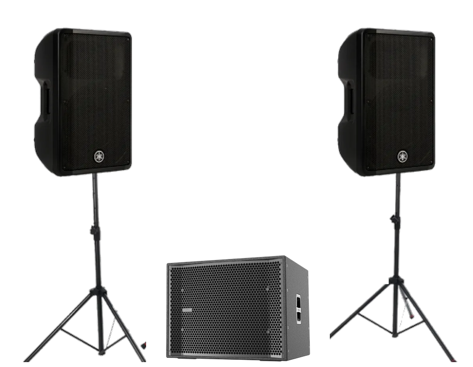 Combo Sonido 2 Yamaha DBR15 + Subwoofer