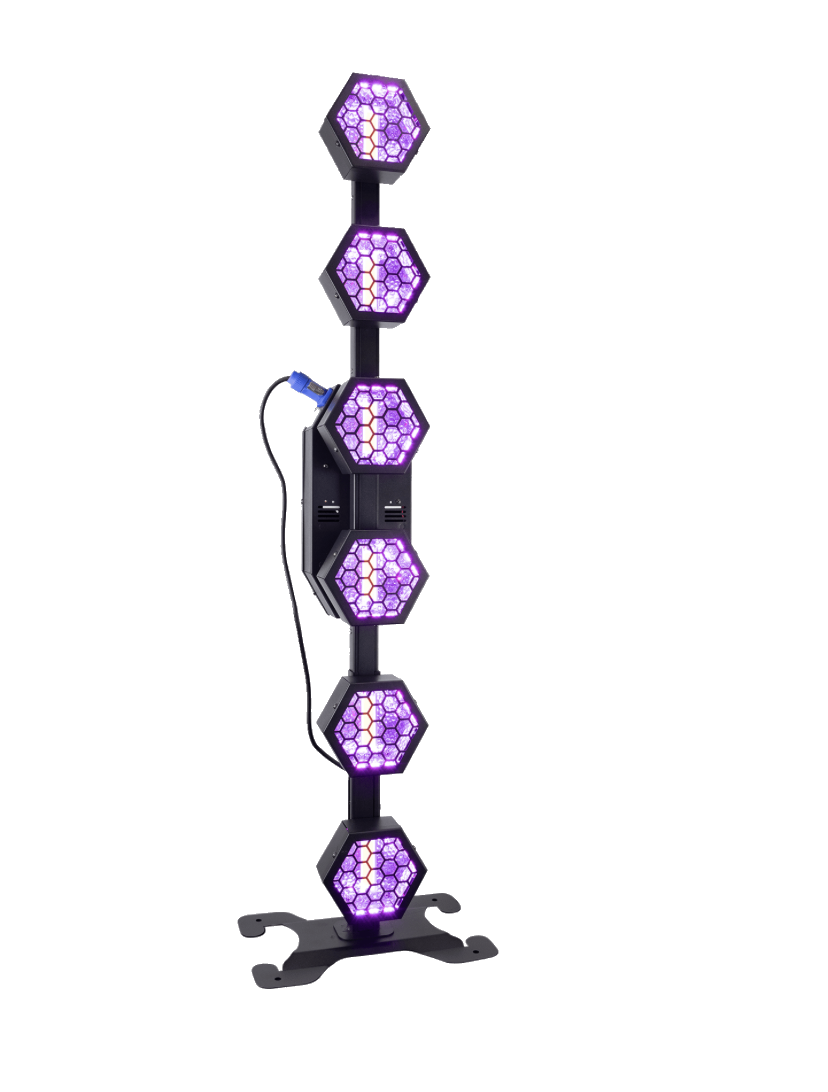 Hexa Vertical con borde led